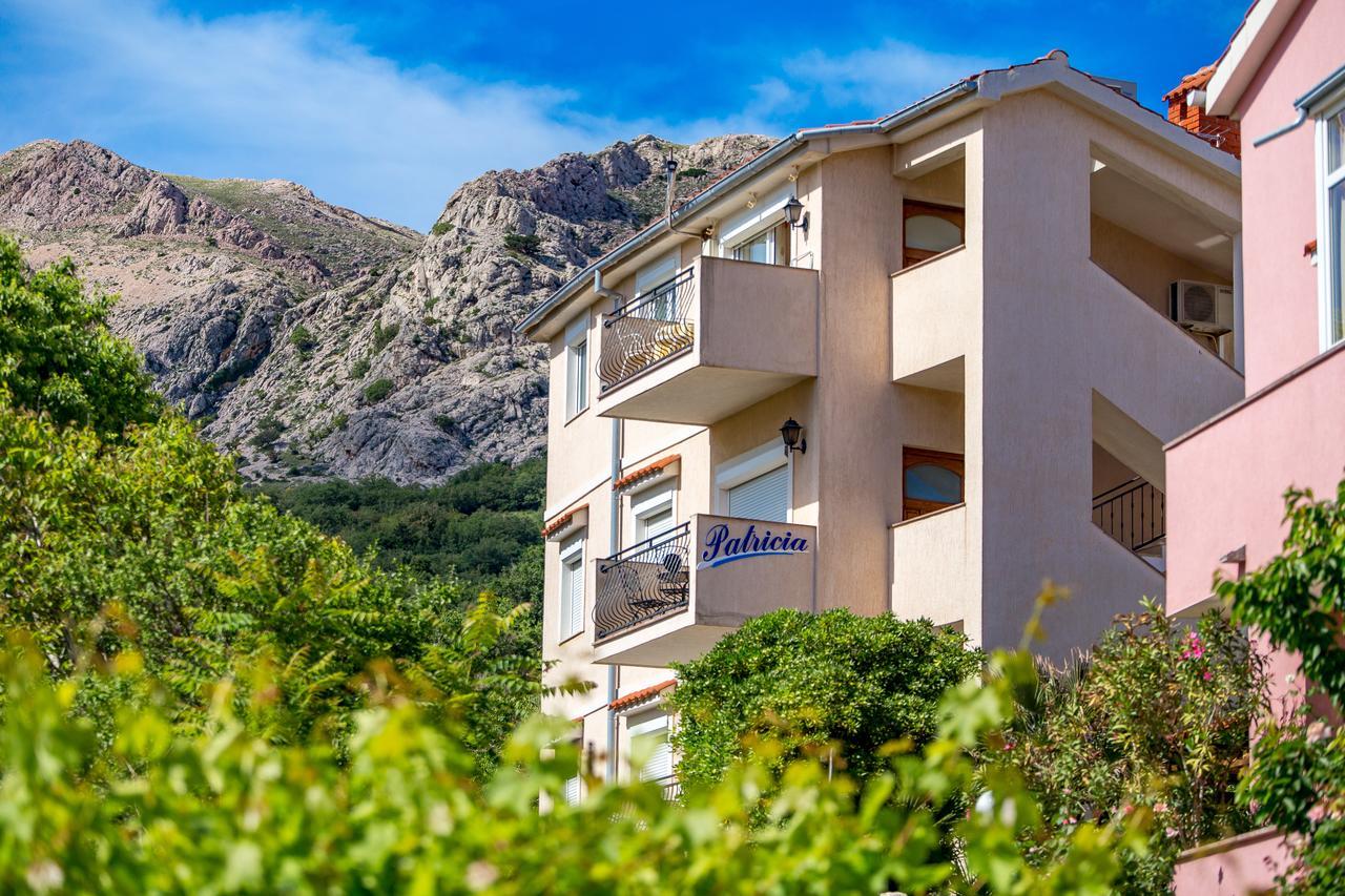 Apartments Patricia Baška Eksteriør bilde